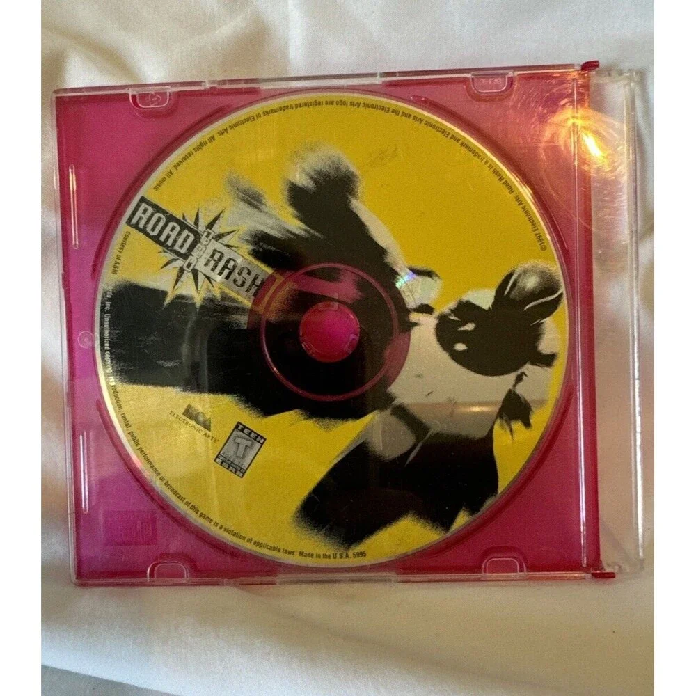 Road Rash (PC, 1997) Electronic Arts Video Game PC CD-ROM *DISC ONLY*